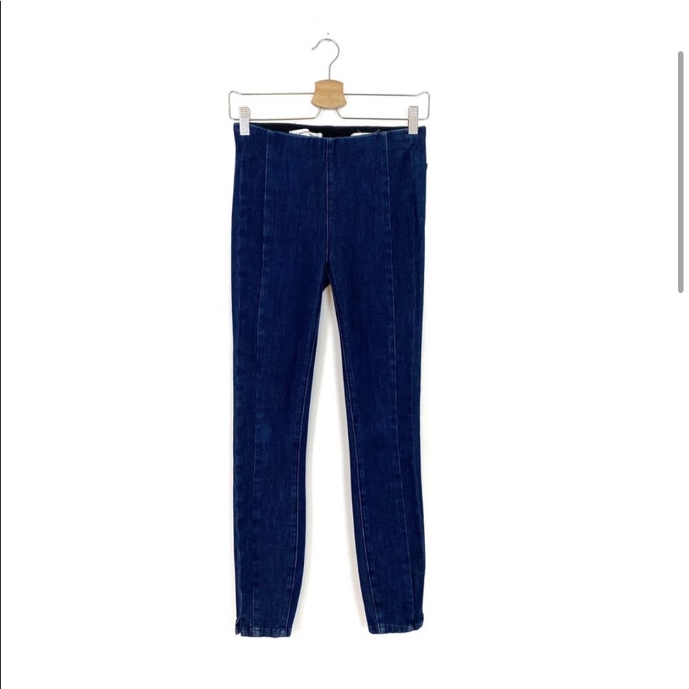 Anthropologie | Pilcro & the Letterpress | Seamed High Rise Denim Legging 26 - Picture 2 of 12